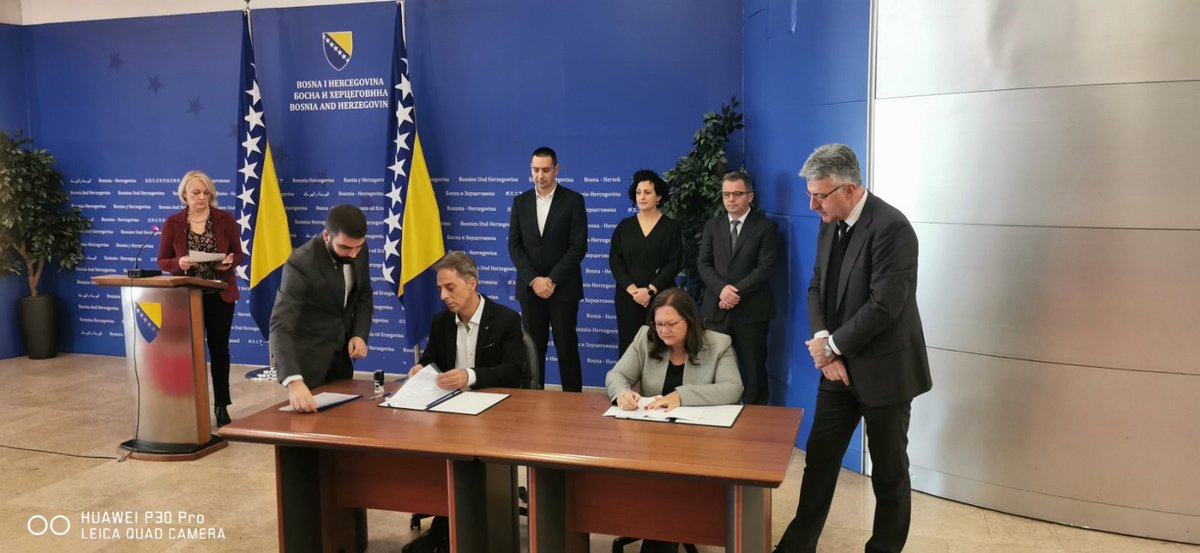 Partnership Agreement on the Support of the real-time information management system implementation for mine action in BiH, BHIMSMA Core. Project funded by the Ministry of Foreign Affairs of Germany and Kingdom of Norway.