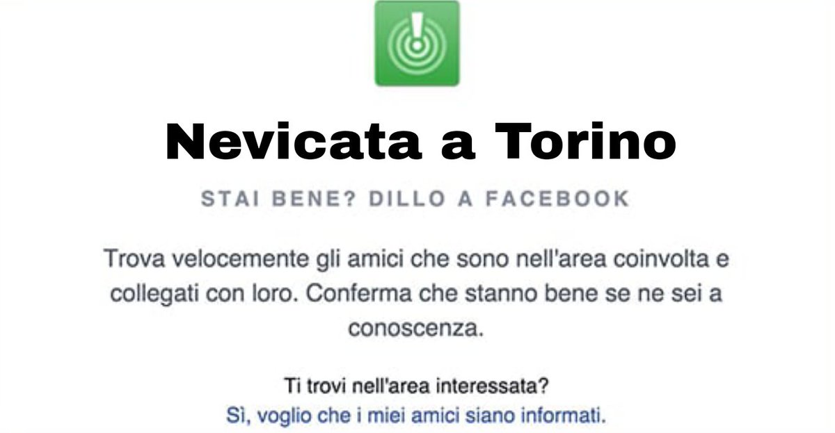 andrysusa's tweet photo. #emergenza #neve a #Torino , 5 centimetri e si blocca la città, grazie ai social network puoi comunicare il tuo disagio 🤦🏽‍♂️
#humor #secicrediveramentehaiseriproblemi https://t.co/wnsmoP0elf