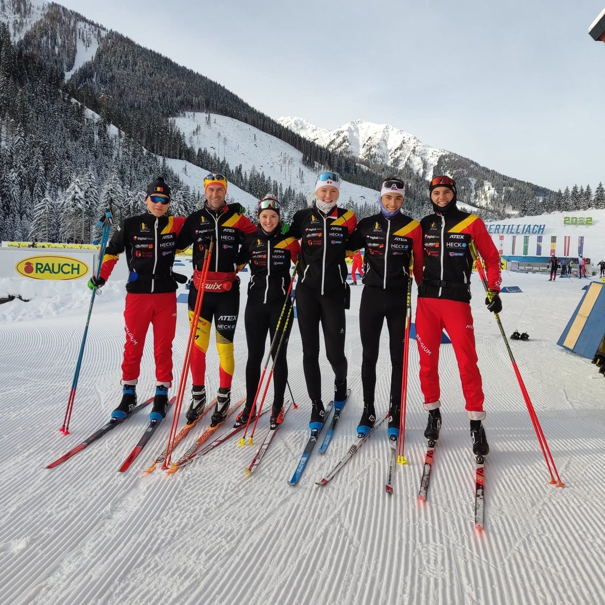 BelgiumBiathlon's tweet photo. At 10:30 we will start with a #mixedrelay at the #IBUJuniorCup in #Obertilliach! 🙌

Follow the race in the official IBU App! 🇧🇪

#biathlon #biathlonworld #belgiumbiathlon https://t.co/2EojkNoLyT