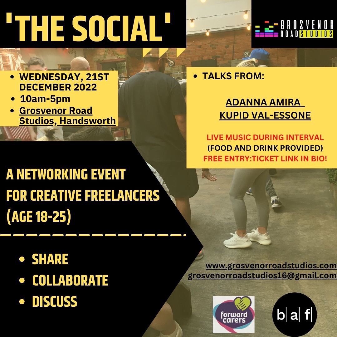 GRSRecordingUK's tweet photo. Thrilled to introduce our first speaker, Adanna Amira
Adanna Amira is an event’s producer and creative artist based in Birmingham. https://t.co/Dq63mvDaRr