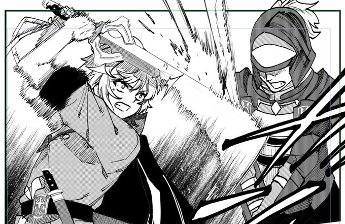 描いてまーす。最新話の脚本面白くて今からネームにするの楽しみですわよ。
#テイルズ #クレストリア 