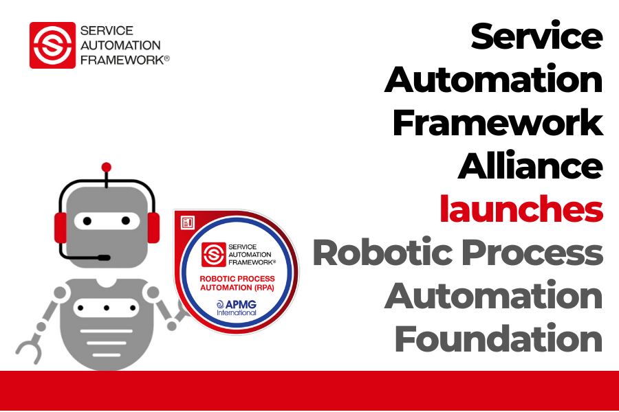 SAFA launches #RoboticProcessAutomation Foundation (RPAF), a new product level for #ServiceAutomationFramework (SAF).

Read the press release for more information 👉 zcu.io/UweX

#rpa #saf #apmg