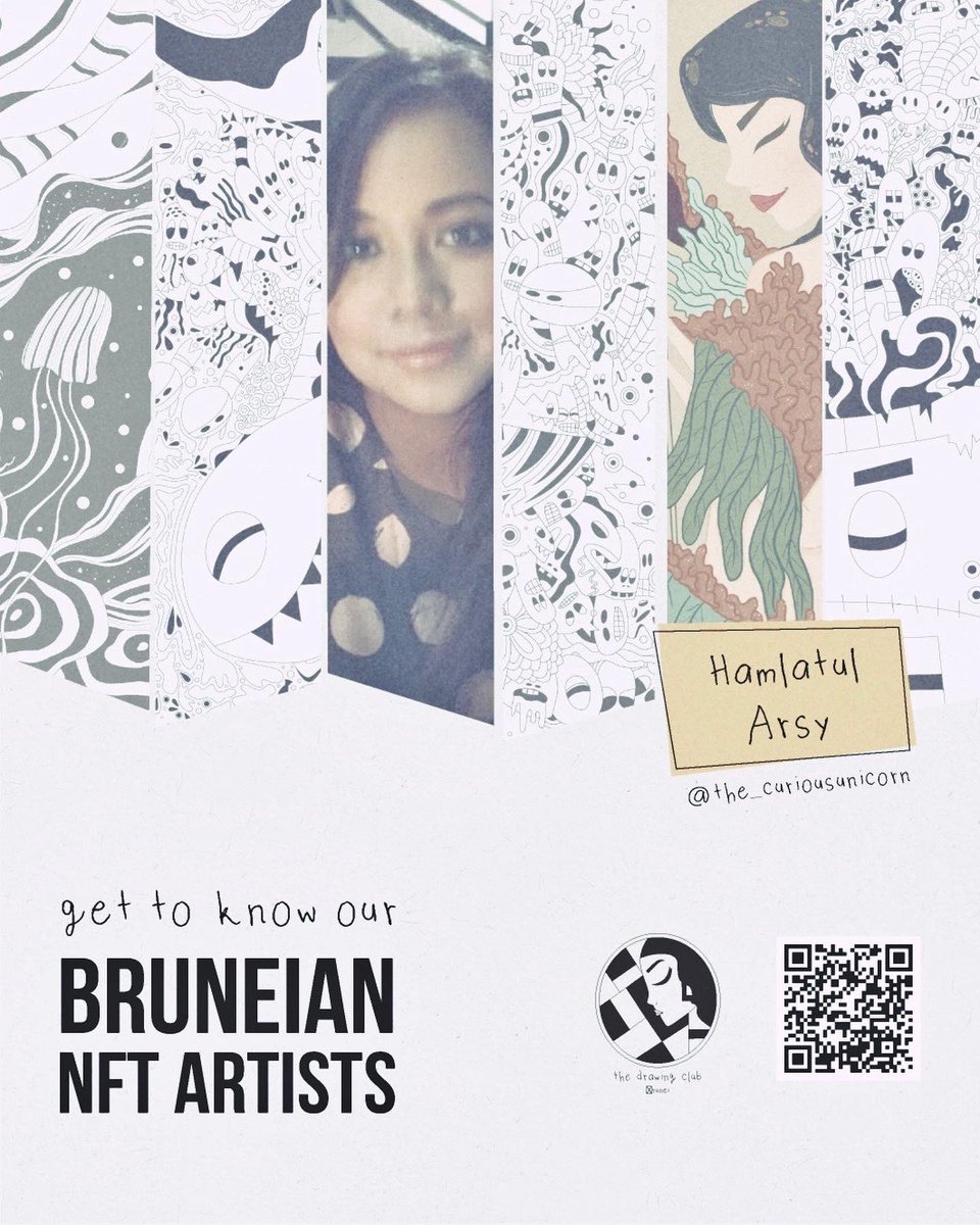 The Drawing Club Brunei (@drawingclubbn) on Twitter photo We’re super stoked to have Hamlatul Arsy <a href="/hammycorn/">The Curious Unicorn | Hamlatul</a> in today’s Artist Feature! Read about how she fell in love with art and her journey into NFTs! You can also see her awesome doodles and illustrations so go and give her some love! 🔥
instagram.com/p/CmNxV9YBvGq/… We’re super stoked to have Hamlatul Arsy <a href="/hammycorn/">The Curious Unicorn | Hamlatul</a> in today’s Artist Feature! Read about how she fell in love with art and her journey into NFTs! You can also see her awesome doodles and illustrations so go and give her some love! 🔥
instagram.com/p/CmNxV9YBvGq/…