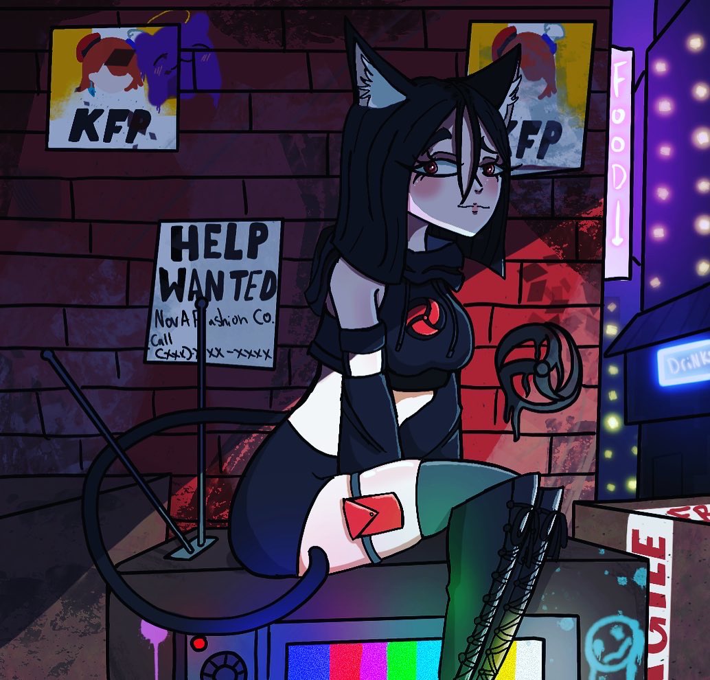 My OC April
#OC #originalcharacter #catgirl #animeart #Illustrations #digitalart