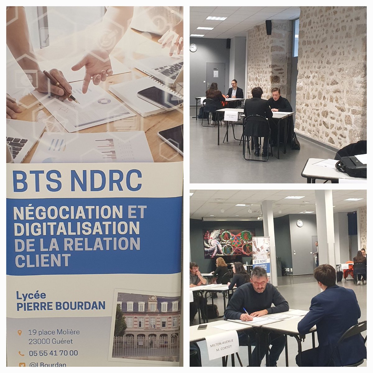 BTS NDRC Lycée Pierre BOURDAN tweet media