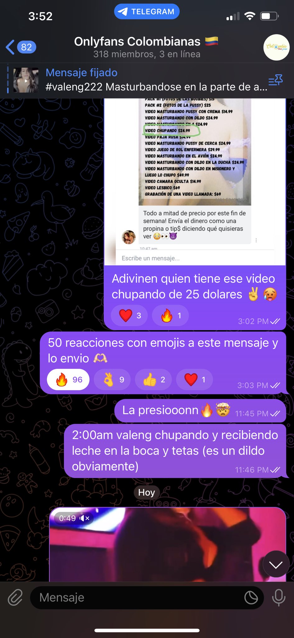 Onlyfans 🔥🔞 on Twitter: "Este grupo esta 🔥🥵 Videazo subido de valeng222 😈 Todo el que quiera