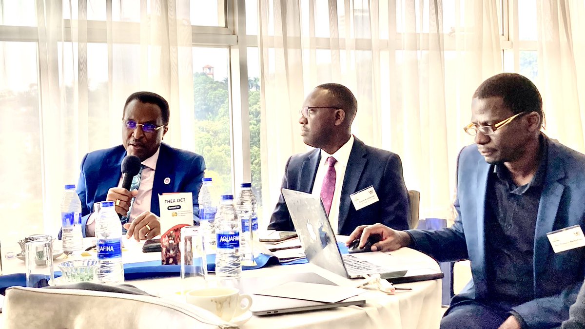 ddungujoseph7's tweet image. Mr. Winston Katushabe, the Commissioner of Road Safety @MoWT_Uganda appreciating @thea_c19 for the new innovation. 

#THEA-#DCT
#ProjectTHEA