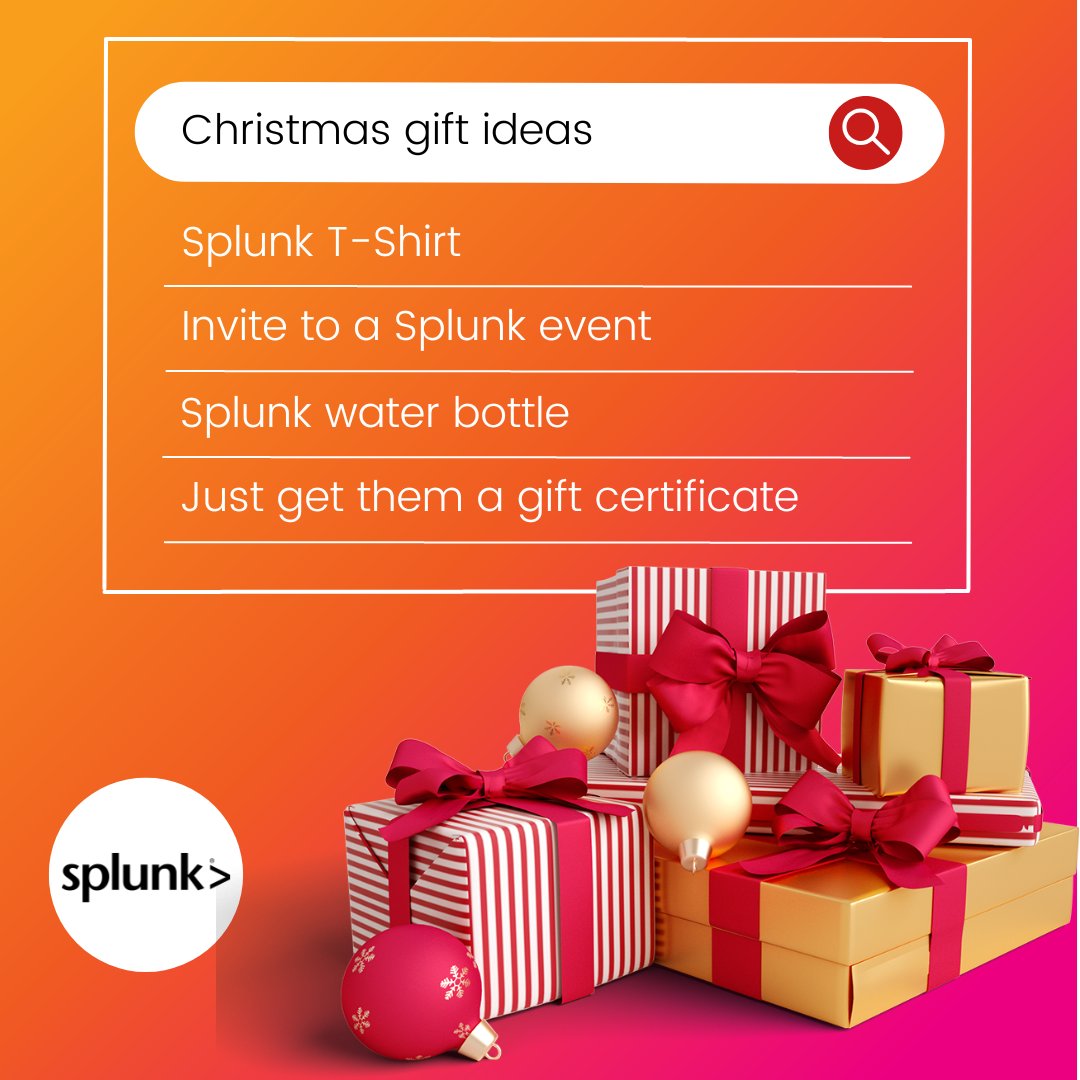 SplunkUK's tweet image. Need a last minute gift idea for the Splunk-lover in your life?

We have you covered: 
splk.it/3uIvRKx

Tweet us if we&apos;ve made it on to your Christmas list. 😇 

#TurnDataIntoDoing