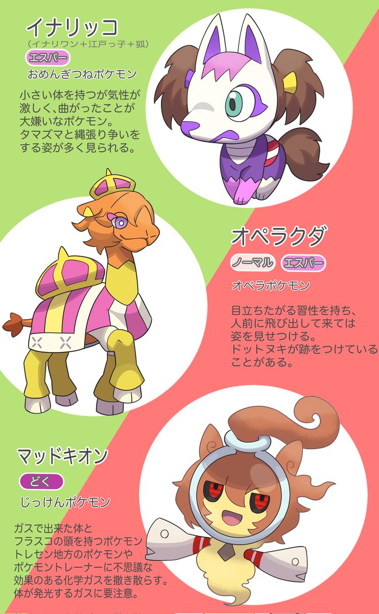 トレセン地方に生息する伝説ポケモン+α #ウマ娘 