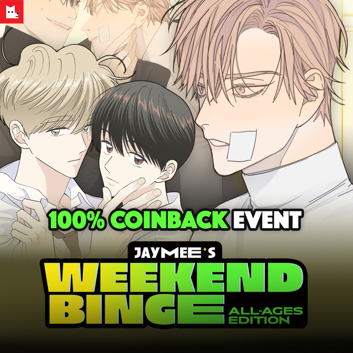 LEZHIN COMICS on Twitter "🔔Get your 𝘾𝙊𝙄𝙉𝙎 𝘽𝘼𝘾𝙆 𝟭𝟬𝟬 on selected titles