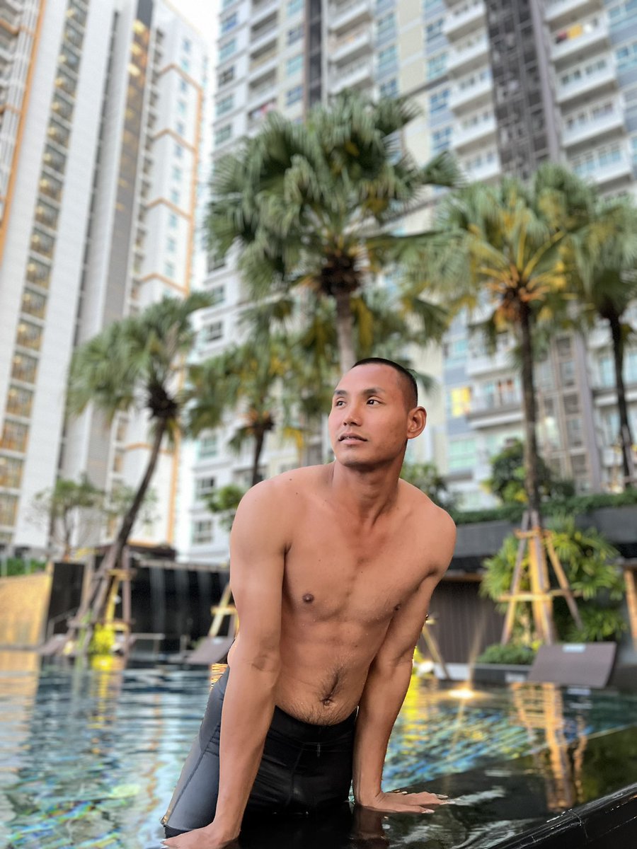 เล่นน้ำกันงับ🏊❤️🐻