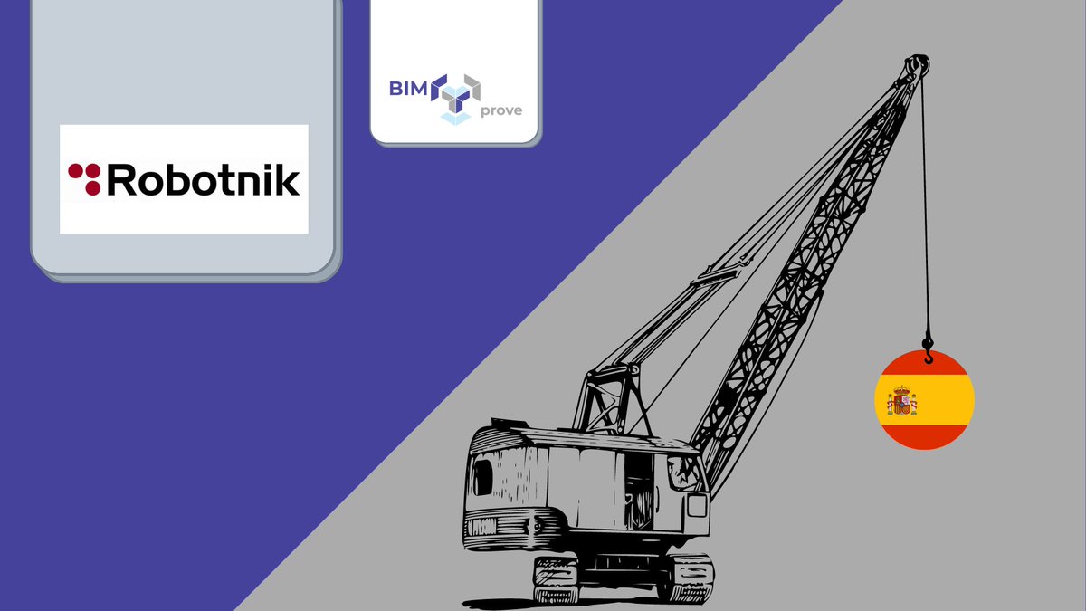 BIMproveEU's tweet image. Meet our team!
🇪🇸 @RobotnikRobots is a leading company in the
European service robotics market specialized in #MobileRobotics
Expertise:
📌Service #RoboticsApplications
📌Management in the development of robotics projects
📌Design, manufacturing & commercialization
#HorizonEU