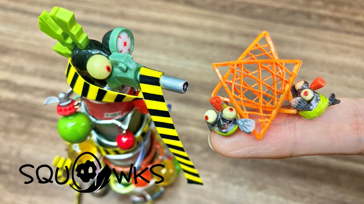 新しい動画投稿しました🦜

コジャケたちが、どこで知ったのかクリスマスの準備中。どうやらツリーが欲しいらしい。

お、ちょうどいいやつがいるぞ

youtu.be/1TG-SnAhkKk

#スプラトゥーン #サーモンラン #サモラン #樹脂粘土