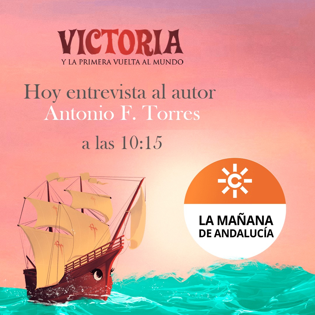 🔴 En unos minutos entrevistan al autor de mi historia, Antonio F. Torres.

📻 Sintoniza el programa @AndaConVigorra de <a href="/CanalSurRadio/">Canal Sur Radio</a> o síguelo online en este enlace: canalsur.es/radio_directo-…

🌊 #VictoriaLaPrimera