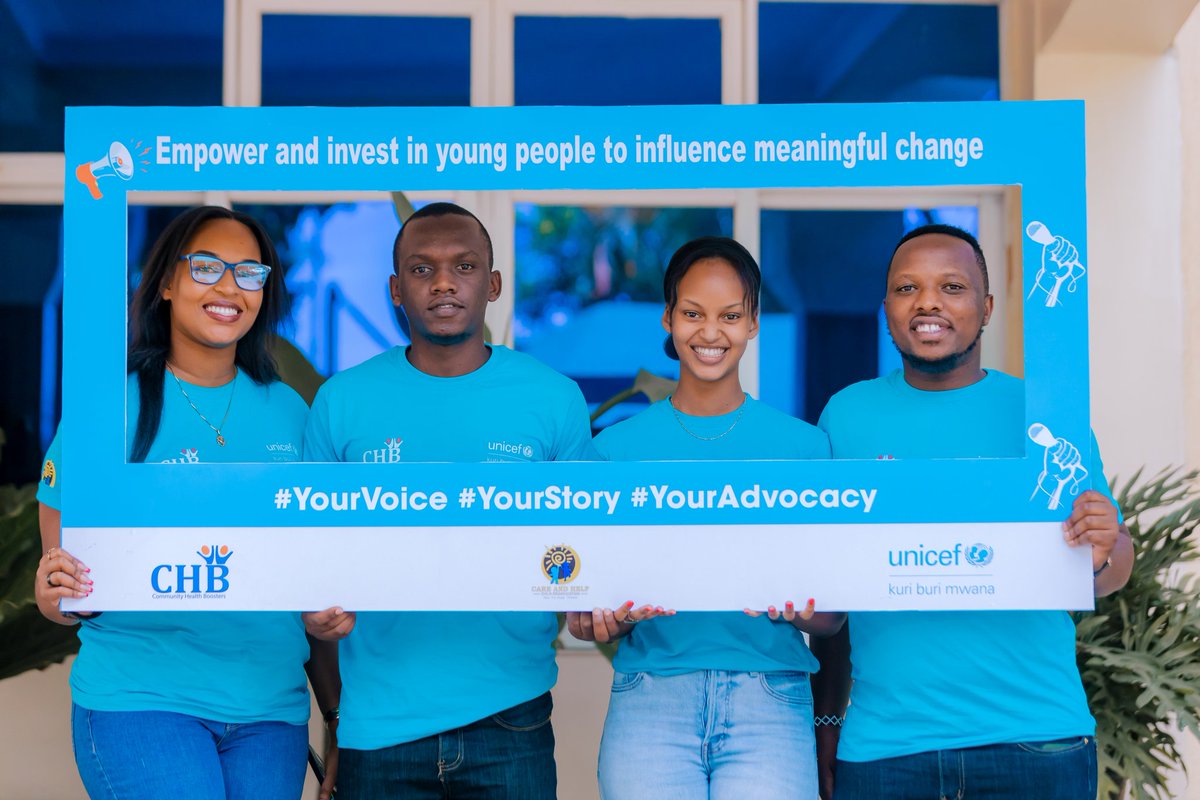 harerimana_tito's tweet photo. This week i had a great opportunity to be a part of 3 days training organized by @chbrwanda and @Careandhelp_rw support by @unicefrw. It's always an honor to hear brilliant initiatives started and being run by different smart Rwandan youth.
#YourVoice
#YourStory
#YourAdvocacy https://t.co/QenqO4j0Dz