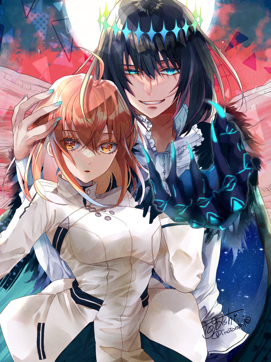 FGO「オベロンPU始まりましたね触媒代わりに過去絵投下#FGO 」|トガシ@ご依頼4月中旬以降受付のイラスト