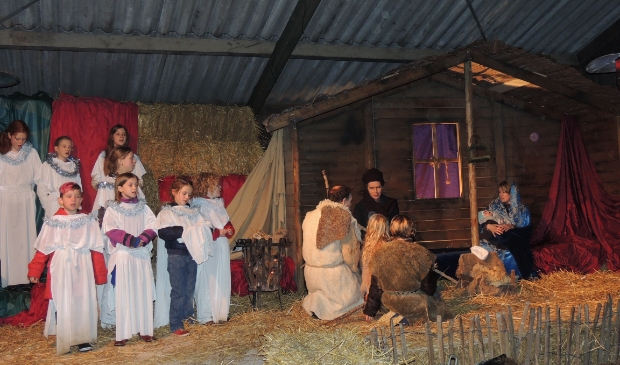 Levende kerststal op kinderboederij De Heuvel -  culemborgsecourant.nl/nieuws/algemee…