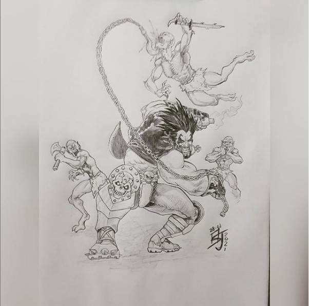 Claudio80435354's tweet photo. Alessandro Silva - Arte
Pseudodesenhista amador profissional
https://t.co/V4XTdsqDoY
Lobo, DC comics.
#sketch #study #studyreference #DCcomics #boradesenharnossofuturo #desenho #draw #arte #art #aprenderdesenho #drawingreference #dailydraw #pratice #pencildrawing #desenho https://t.co/sHl1BTYvKs