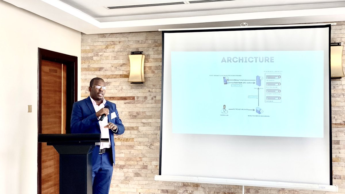 ddungujoseph7's tweet image. Presentation of the Mobile App Status by Engineer Emmanuel Ssebaggala. @thea_c19 

#THEA-#DCT 
#ProjectTHEA