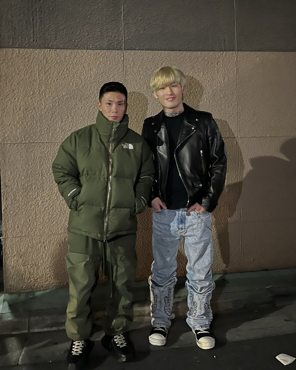 昨夜はジュニアの頃から同じキックとかボクシングの大会に出てた