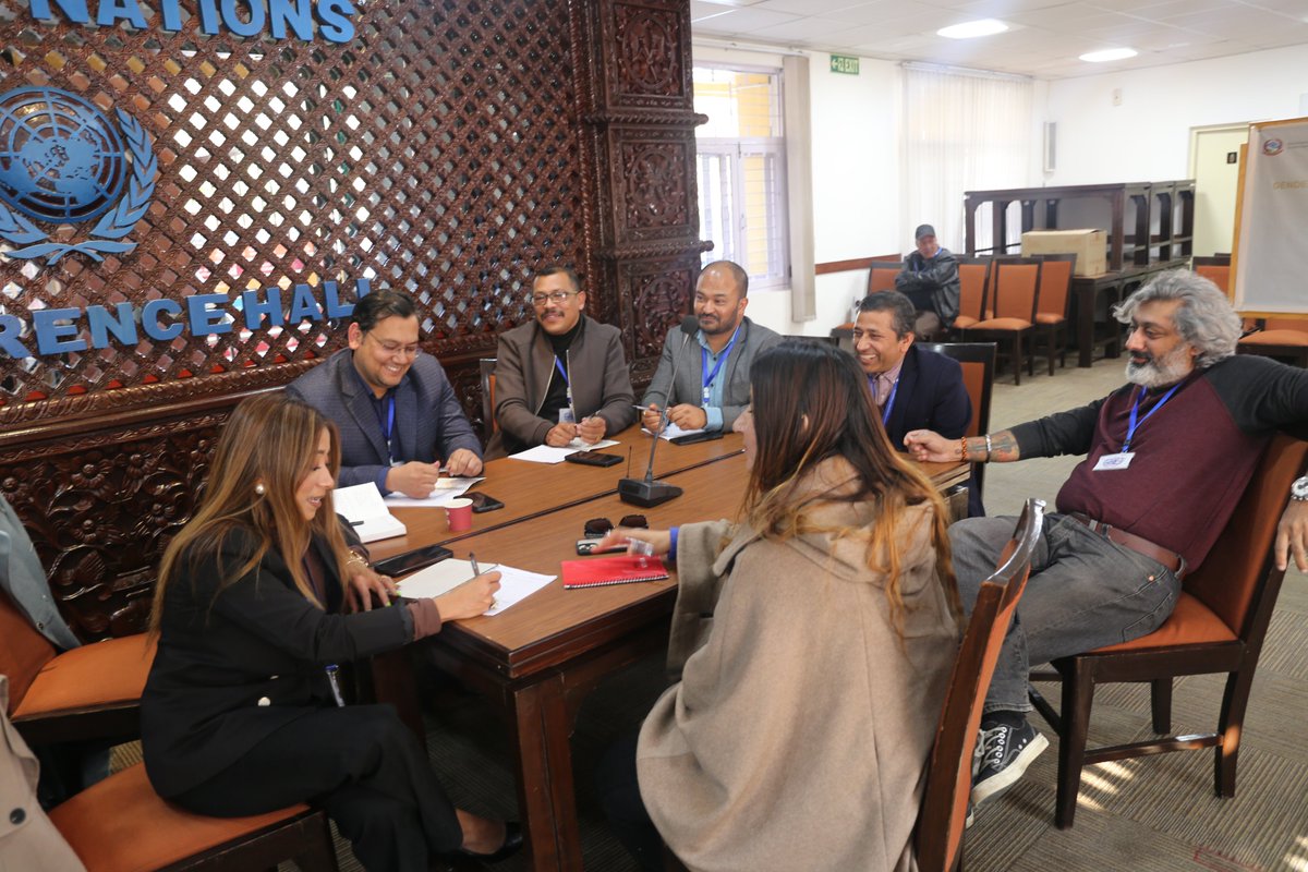 UNDPNepal's tweet photo. A house full of creatives! Together with Advertisement Board Nepal, we are exploring private sector perspective on possible ways to promote gender responsive advertising. #NextGenAdvertisement https://t.co/VEFJfObFWg