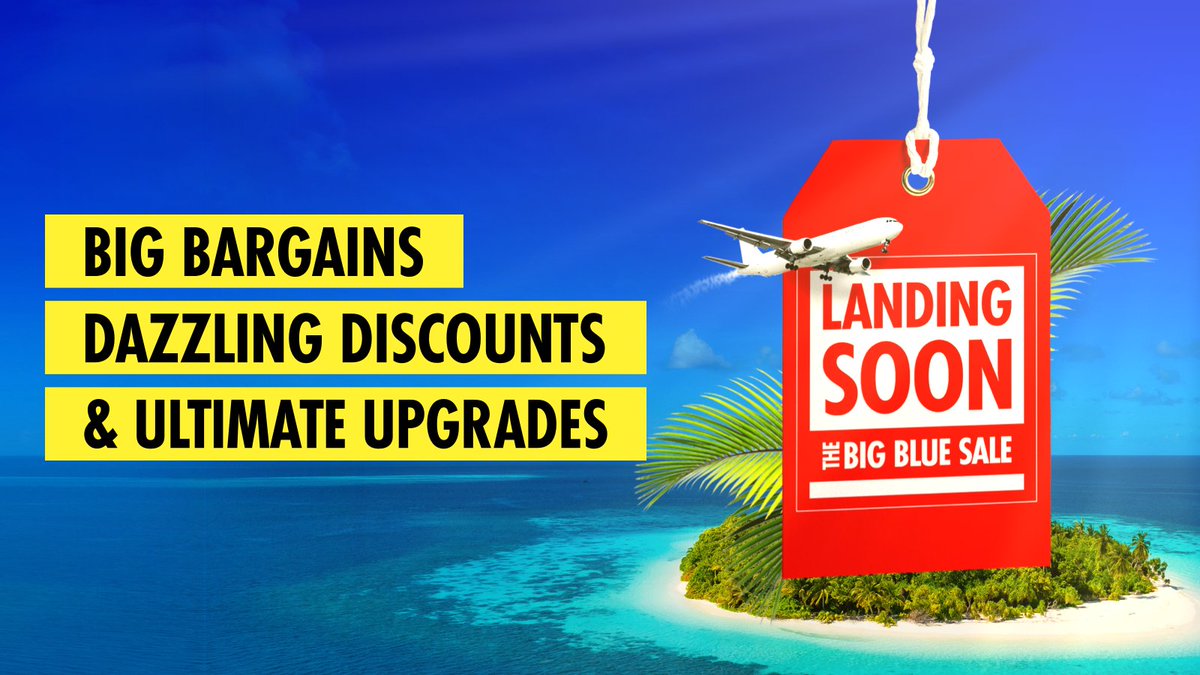 Keep your eyes peeled for something BIG.
You're not gonna wanna miss this...

#landingsoon #bluebaytravel