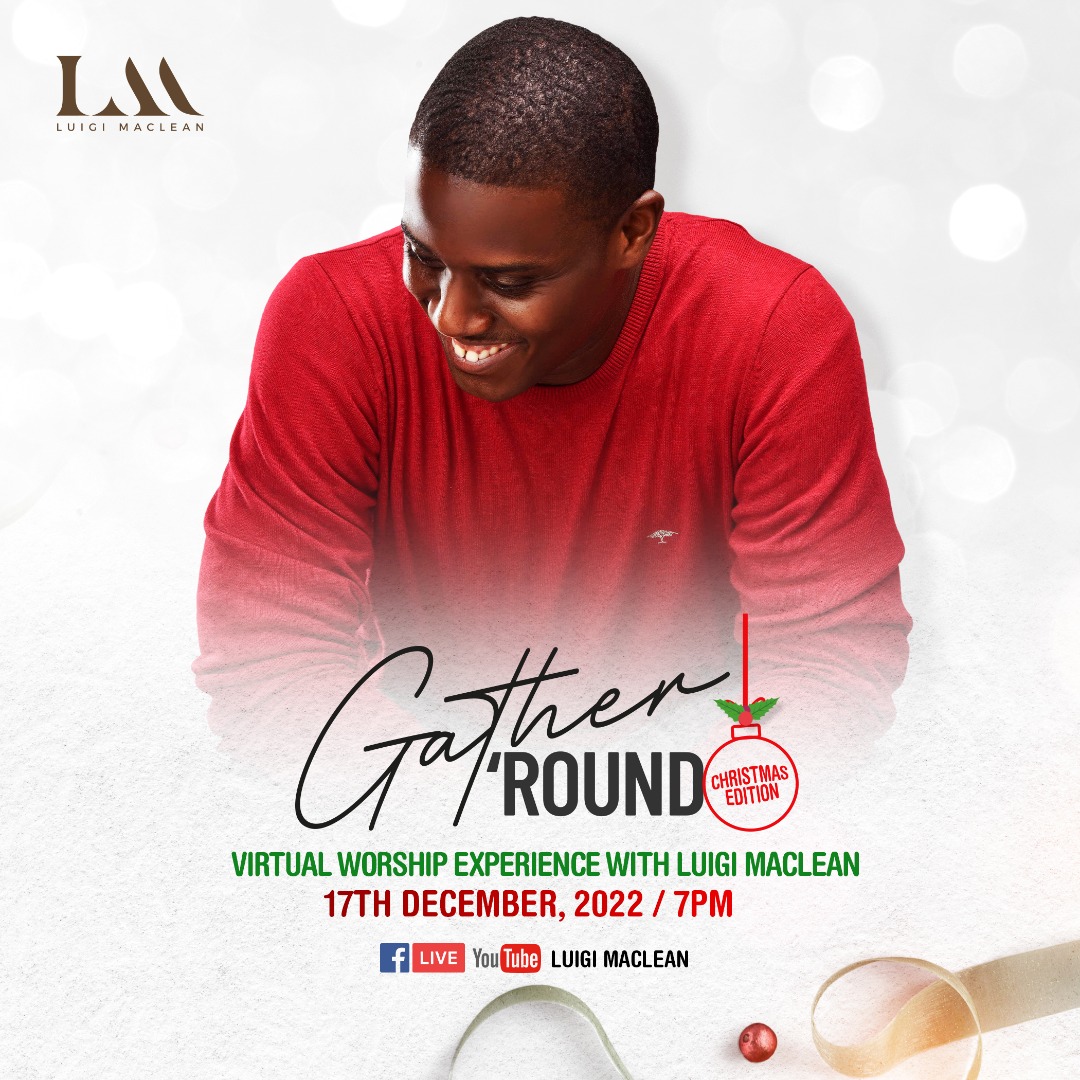 LuigiMaclean's tweet photo. Join us tomorrow, the 17th of December, for the 2022 Christmas edition of the GatherRound Sessions. We will be live on Facebook and Youtube. 
We can't wait to worship with you, See you ! 

#gatherRound
#luigimaclean
#pursuit
#reverbstudios https://t.co/pKx0x10Ek3