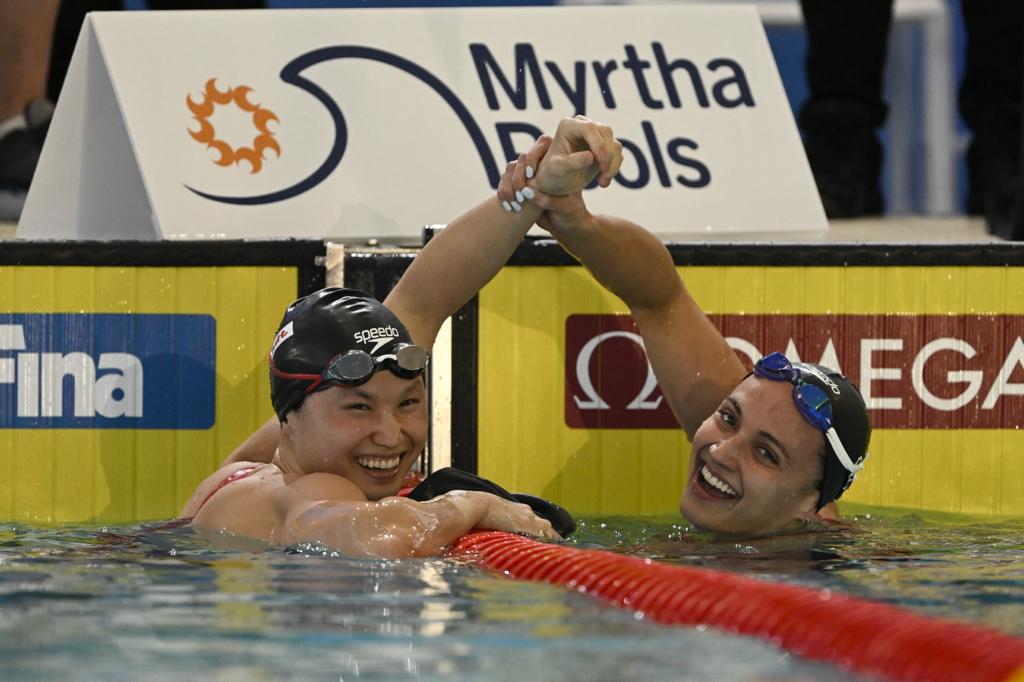 World Aquatics (@worldaquatics) on Twitter photo 🚨It's a new WORLD RECOOOORD in the 50m Backstroke! 🇨🇦Maggie Macneil 👉25.25
<a href="/mags_swims26/">Maggie Mac Neil OLY, MSc</a> 🚨It's a new WORLD RECOOOORD in the 50m Backstroke! 🇨🇦Maggie Macneil 👉25.25
<a href="/mags_swims26/">Maggie Mac Neil OLY, MSc</a>