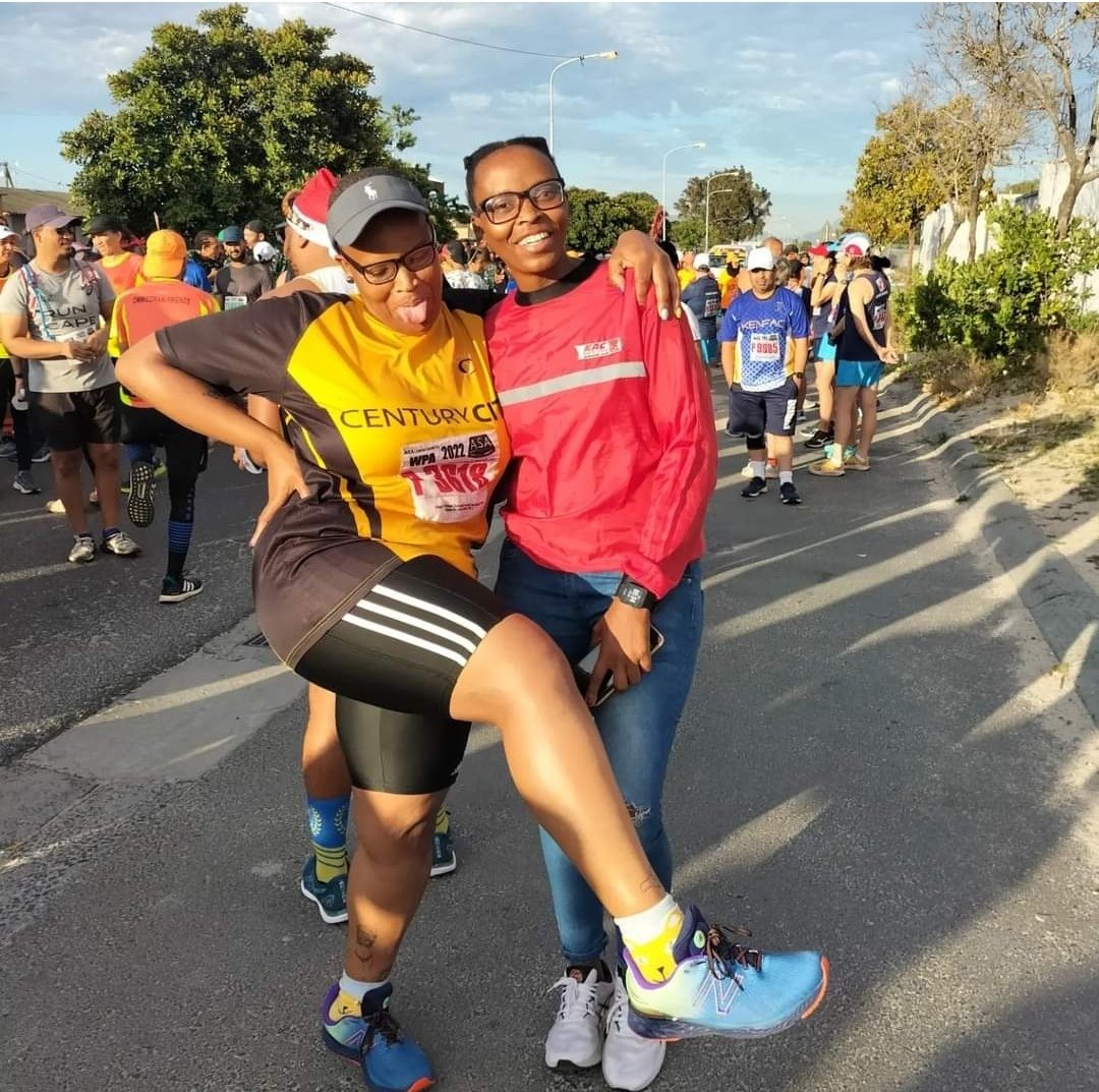 TitaMcunukelwa's tweet photo. they grow up fast π«
nephew on the left is 12, son on the right is 11 but they are almost my height π€¦ββοΈ
and also my niece's first medal, she's ecstatic π
Gugs Fun Run done and dusted π
#Gugulethu
#FunRun
#TopRunners
#RunningBabies
#KACbabies
#RunningWithTumiSole https://t.co/8llyPUDVlL