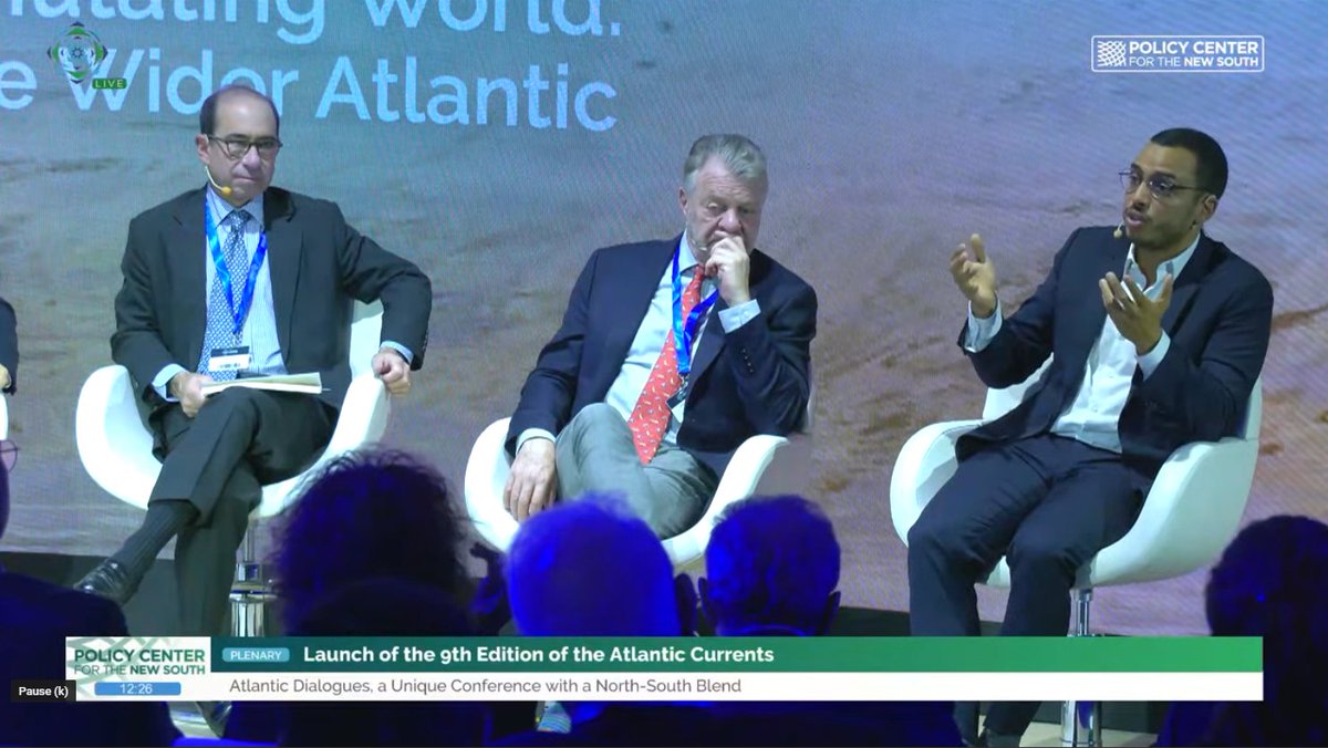 SOWIT (@sowit_) on Twitter photo 🌍"Making nature productive, in a reproducible way, can have a negative backlash on the environment, something that we are currently witnessing in Morocco with water scarcity and quality." Hamza Rkha Chaham
⚡SOWIT during the Atlantic Currents, organized by the <a href="/PolicyCenterNS/">Policy Center for the New South</a>. 🌍"Making nature productive, in a reproducible way, can have a negative backlash on the environment, something that we are currently witnessing in Morocco with water scarcity and quality." Hamza Rkha Chaham
⚡SOWIT during the Atlantic Currents, organized by the <a href="/PolicyCenterNS/">Policy Center for the New South</a>.