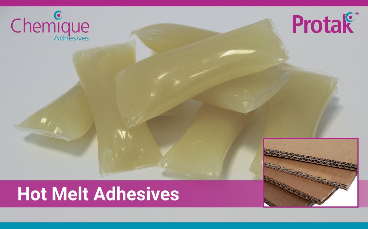 Chemiqueuk's tweet image. ⭐Friday Fact!⭐

Hot melt packaging adhesives eliminate the need for tape, as boxes can be assembled very quickly as the adhesive dries almost instantly, saving time &amp;amp; creating a visually appealing package.

👉 bit.ly/2LQ7p5R

#adhesives #hotmelts #packaging #ukmfg