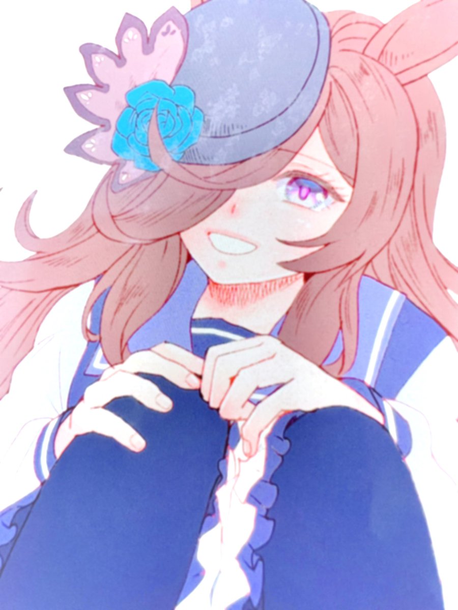 ライスシャワー(ウマ娘) 「途中までライスちゃん描いてたけど副反応が来たので今日は終わり… 」|ぼへ😷プリステ29【娘21】のイラスト