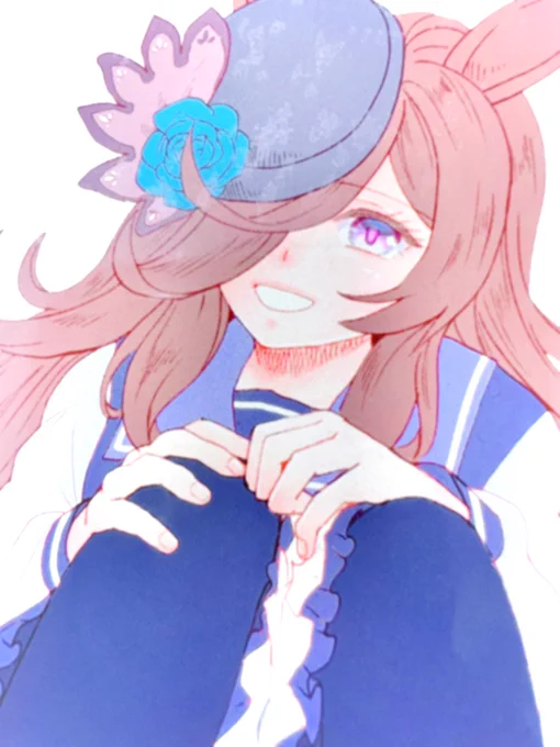 途中までライスちゃん描いてたけど副反応が来たので今日は終わり… 