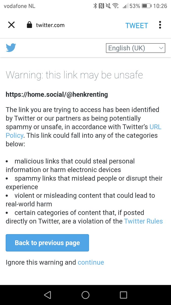 henkrentingruaf's tweet photo. Don't come to #mastodon, it is veru dangerous there! #twitterfreespeech https://t.co/CXTzfSsJWR