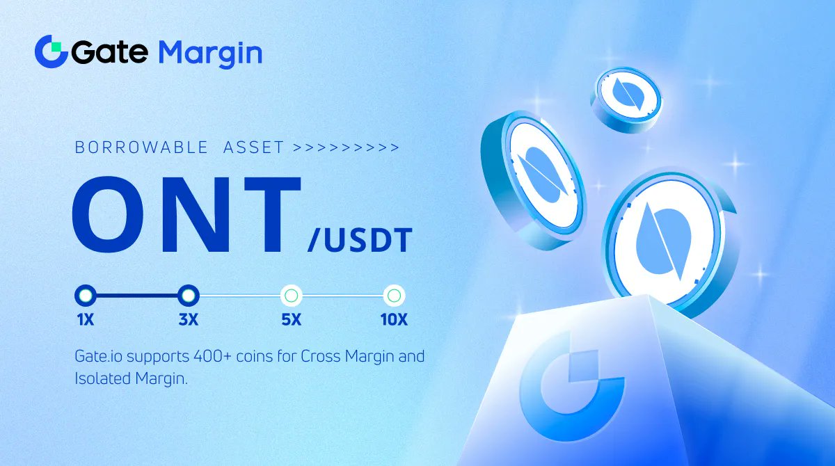 Gate's tweet photo. 🔥 Borrowable Asset: #ONT 

Trade in Isolated Margin!
👉 https://t.co/Phz9BvEXiH

Earn Free Airdrops here!
🎁 https://t.co/Zy4NV0iidC

@OntologyNetwork is a public #Blockchain with low transaction fees and offers a  Decentralized identity for #Web3 https://t.co/ptbmzfHDwL