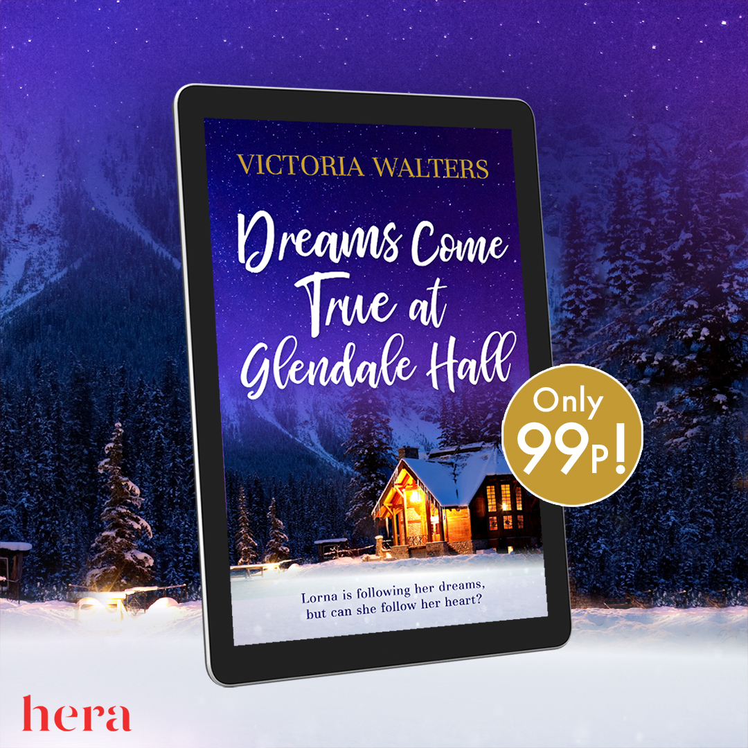 Looking for a cosy, inspirational read this weekend? @Vicky_Walters newest in the heart-warming Glendale Hall series is now just 99p for a limited time! AMZ: amzn.to/3Q90hin Apple: apple.co/3Nz562X Kobo: bit.ly/3NZfAbr