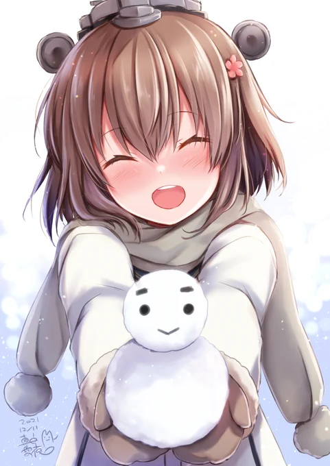 アニメ4話の雪風ちゃん可愛かった(*'ω`*) 