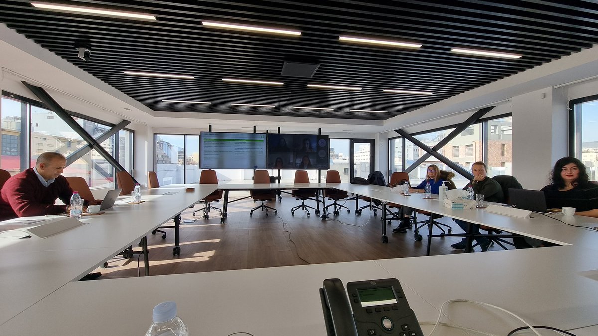 AgTech7EU's tweet photo. The AgTech7 final project meeting taking place in hybrid format (online & digital), taking place at the @NEUROPUBLIC offices in Piraeus, Greece
🙏 Kudos to all partners for their efforts to successfully complete our joint work!
#AgTech7 #AgriTech #AgTech #ErasmusPlus #agrifood https://t.co/iatqkm3skw