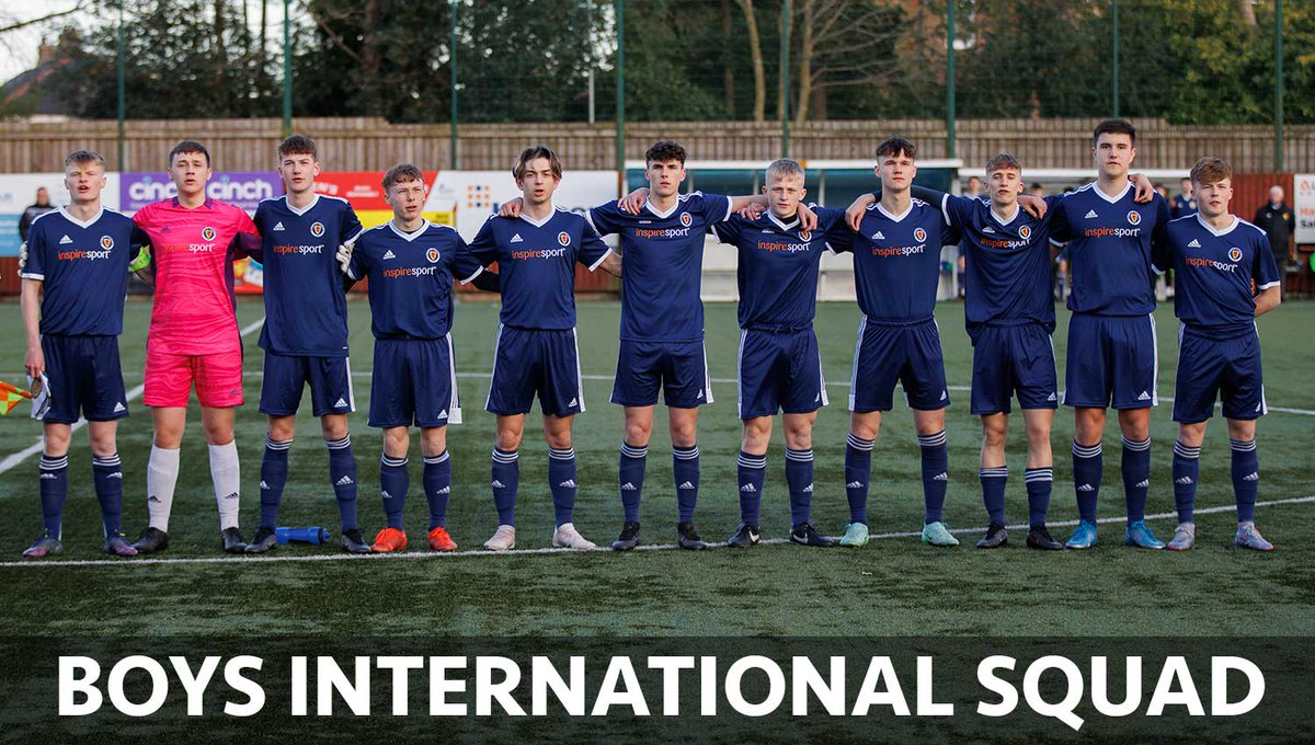 BOYS INTERNATIONAL | We have chosen the 18 boys who will represent Scottish Schools in the Centenary Shield 2023.  Read more on our website ⤵️ scottishschoolsfa.co.uk/boys-internati…