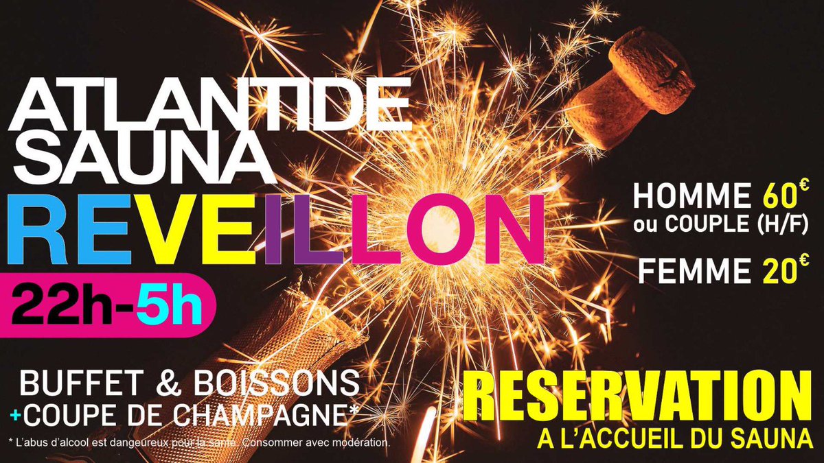 AtlantideClub's tweet photo. Viens nous voir pour le 31 tu vas kiffer 🤤🔞🔥🎊🎉🏳️‍🌈🍆
-
-
Le 31 il fera chaud c’est sur 🔞🎊🍆🎉🏳️‍🌈🔥🤤
#sauna #atlantide #paris #reveillon #31decembre #gay #bi #pansexual #hetero #heterocurieux #viensnousvoir https://t.co/jqyJvbrEdN