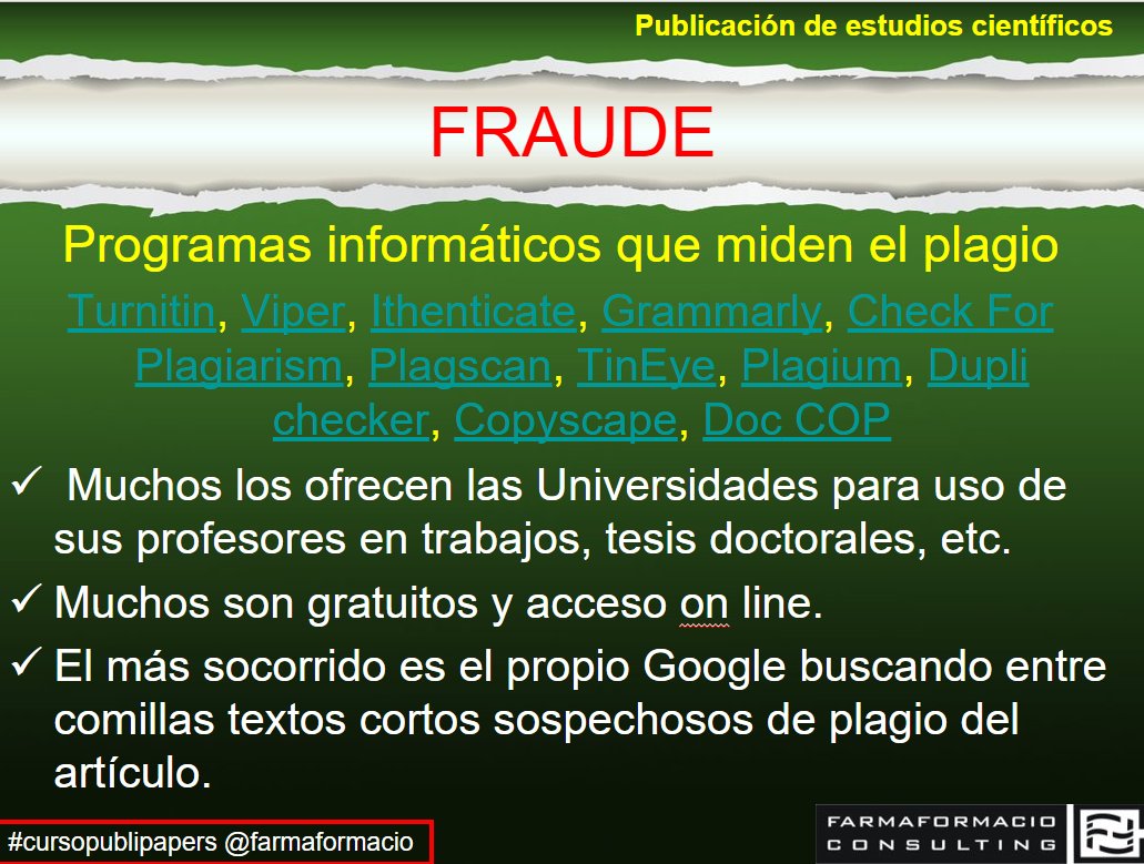 farmaformacio's tweet photo. #cursopublipapers Programas informáticos que… https://t.co/Ztr6fqALv9