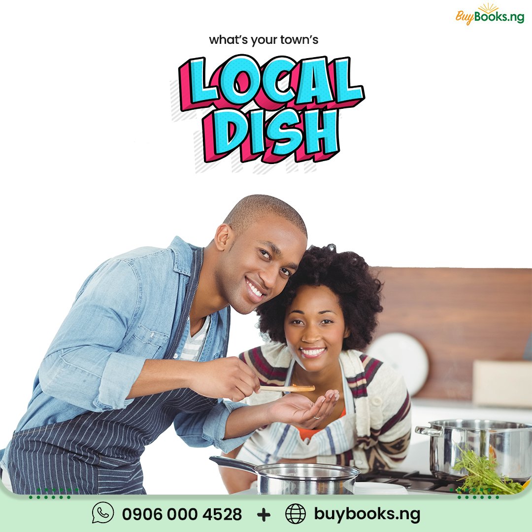 Buybooksng's tweet photo. FRIDAY
Most state and town has a special delicacy that best represent them.
What is your state or town local dish?
You can share the picture or the name of the local dish with us in the comment section.
#localdish
#buybooksng https://t.co/himl5xRTou