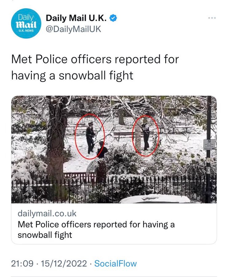 If any of our Officers were pictured being actual humans and having a small bit of relief on otherwise relentless duties

We would support them 100%

Show them some support!