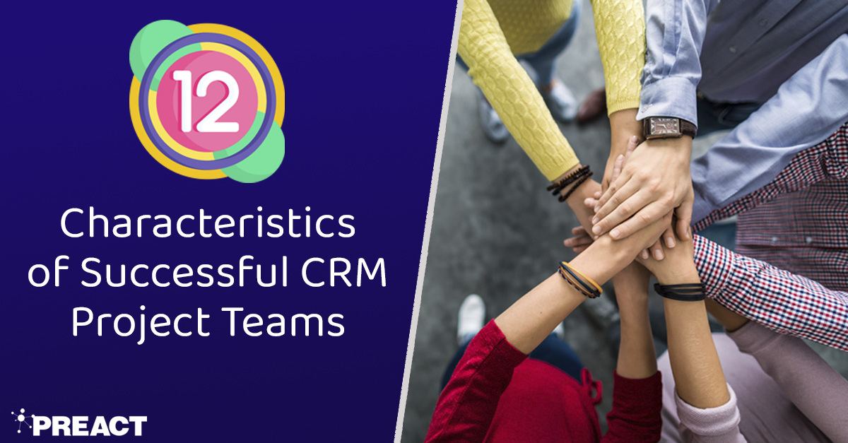 What makes an effective project team? This post looks at the top 12 characteristics of successful CRM project teams and how they realise their organisation's CRM vision. okt.to/HnSokN

#crm #projectmanagement #CRMSuccess #crmreadiness