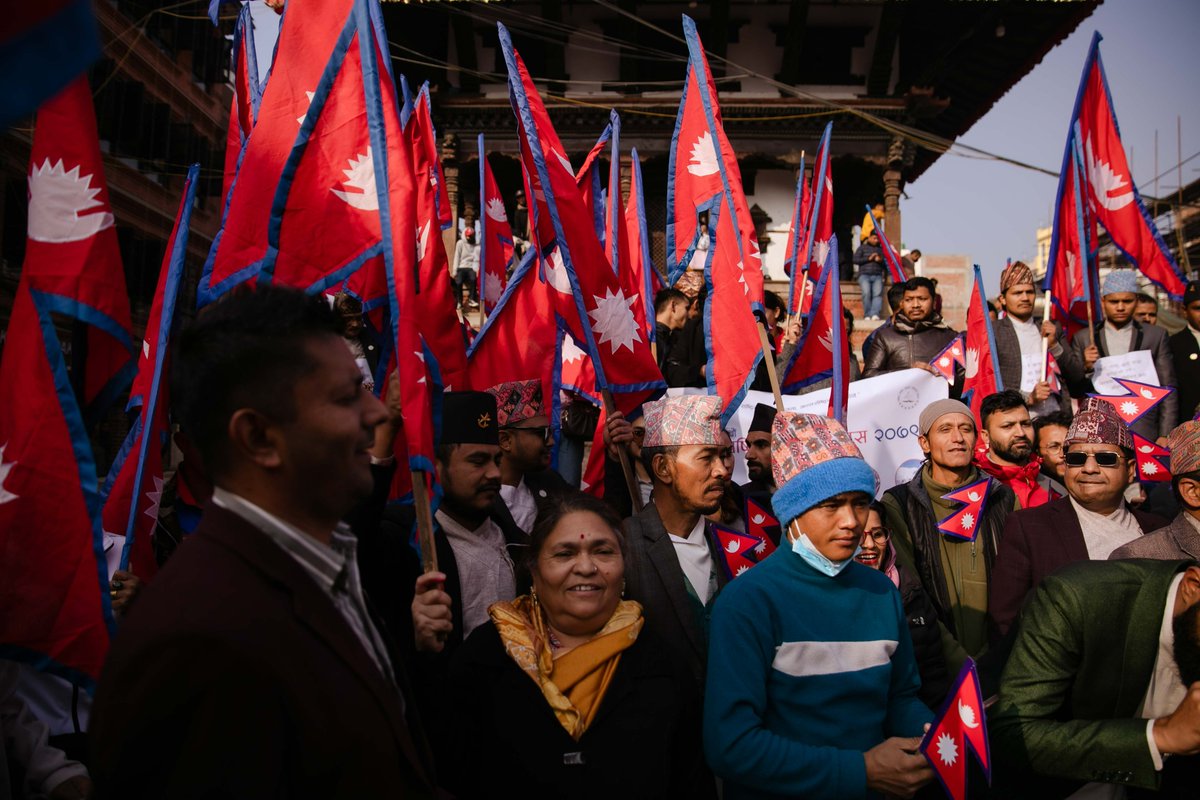 nepalminute's tweet photo. #NationalFlagDay: All you need to know about the national flag of Nepal. Did you know that dishonouring or destroying Nepal’s national flag is a criminal offence? https://t.co/x54y2RXs4B
#Nepal #NationalFlag #DoubleTriangle https://t.co/Ie954fSUqr