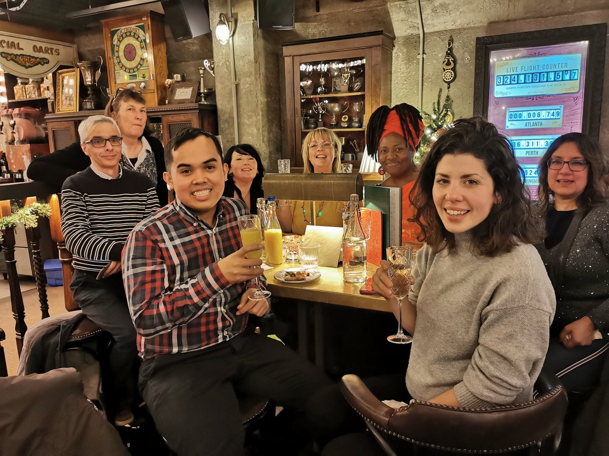 Had a wonderful time with my team at our Christmas party. Darts, bottomless pizza, prosecco and loads of banter! Thank you Lord for this opportunity and for this amazing team. 🎄❤️