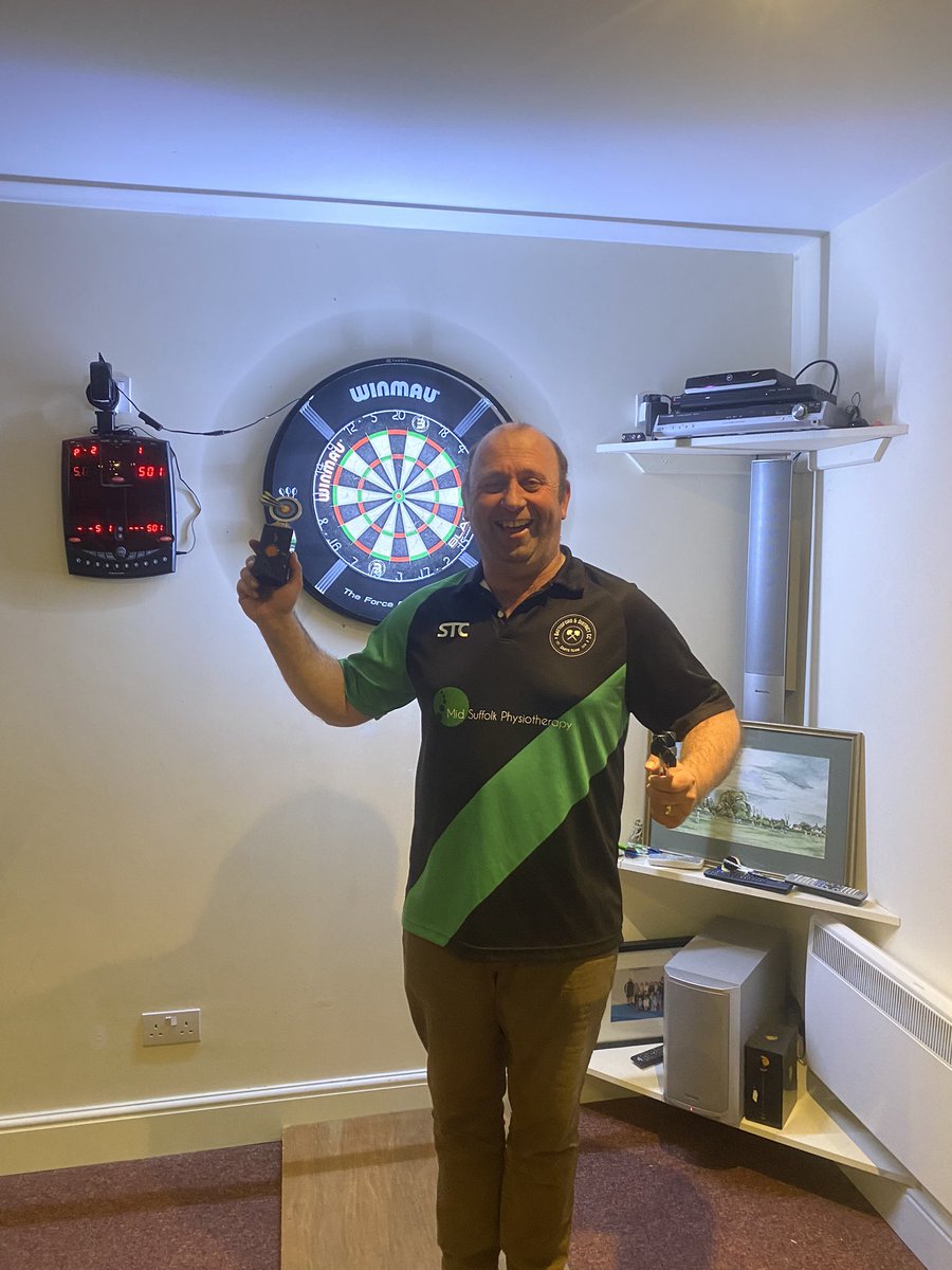 Congratulations to Charlie on winning last nights inter club tournament. The undisputed 🐐. #uppatrees 🌳🎯