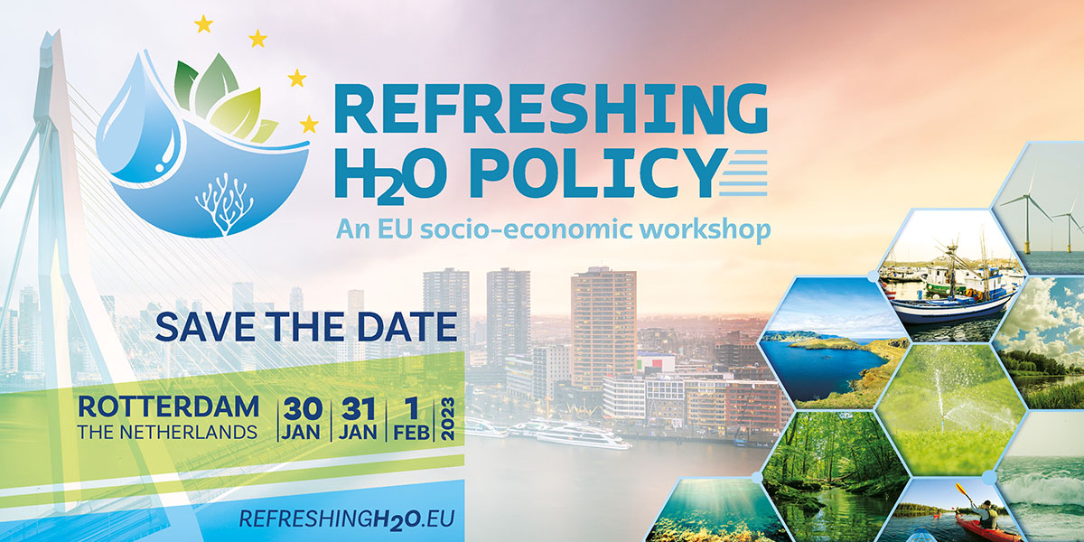 ACTeon Environment (@acteon_env) on Twitter photo With climate change high on political agendas, the Refreshing H2O Policy Workshop aims to identify disruptive breakthroughs in social and economic thinking.
<a href="/IIASAVienna/">IIASA</a> <a href="/Rijkswaterstaat/">Rijkswaterstaat</a> <a href="/OECD_ENV/">OECD Environment</a> <a href="/UAHes/">Universidad Alcalá</a> <a href="/SYKEinfo/">Suomen ympäristökeskus</a> <a href="/OFBiodiversite/">Office français de la biodiversité</a> <a href="/mitecogob/">Transición Ecológica y Reto Demográfico</a> <a href="/H20EU/">Water Europe</a> <a href="/eujwp/">EJWP - European Junior Water Programme</a>
refreshingh2o.eu With climate change high on political agendas, the Refreshing H2O Policy Workshop aims to identify disruptive breakthroughs in social and economic thinking.
<a href="/IIASAVienna/">IIASA</a> <a href="/Rijkswaterstaat/">Rijkswaterstaat</a> <a href="/OECD_ENV/">OECD Environment</a> <a href="/UAHes/">Universidad Alcalá</a> <a href="/SYKEinfo/">Suomen ympäristökeskus</a> <a href="/OFBiodiversite/">Office français de la biodiversité</a> <a href="/mitecogob/">Transición Ecológica y Reto Demográfico</a> <a href="/H20EU/">Water Europe</a> <a href="/eujwp/">EJWP - European Junior Water Programme</a>
refreshingh2o.eu