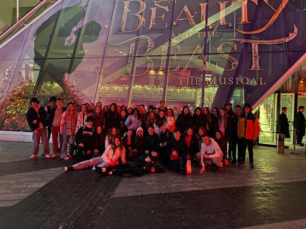 The Music Department enjoyed a trip to Dublin yesterday to watch Beauty and The Beast in the Bord Gais Energy Theatre. We had a fantastic day out and really enjoyed the production.