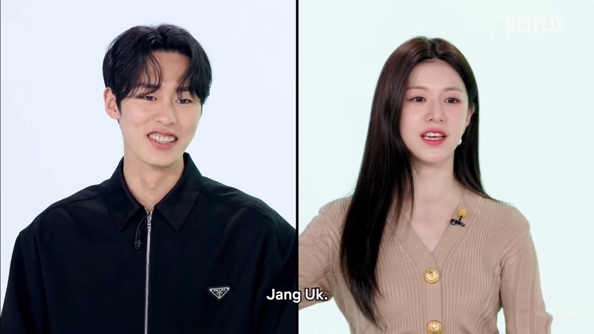 goyounjungest's tweet photo. Staff: Who would you switich soul with?
Younjung: Janguk-ie (OMO!!!)

Staff: Say Something to the person next to you?
Jaewook to Younjung: I LIKE YOU

HELLOOO??? warning warningg HE WAS HESITATED at first LMAO SO FUNNY AND CUTEE BOTH OF THEM https://t.co/rBpnoeYicN